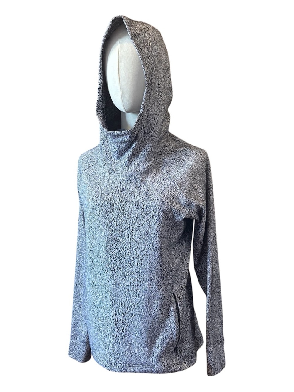 Lululemon Ready to Rulu Hoodie Jacquard Speckled White
Black Womens Size 6